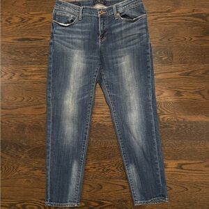 Lucky Brand Mid-Wash Cropped Jeans